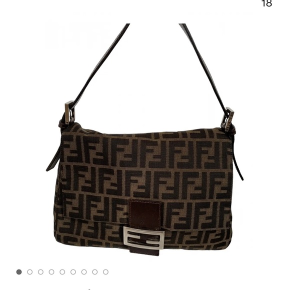 Fendi. Authentic leather strap canvas - Picture 6 of 6